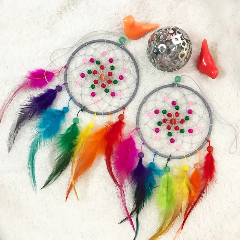 آویز دریم کچر مدل هفت رنگ کد 03