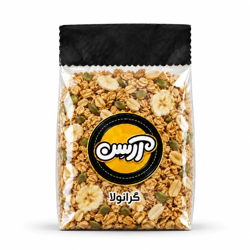 گرانولا رژیمی جودوسر با طعم عسل و مغز آرسن - 200 گرم 
