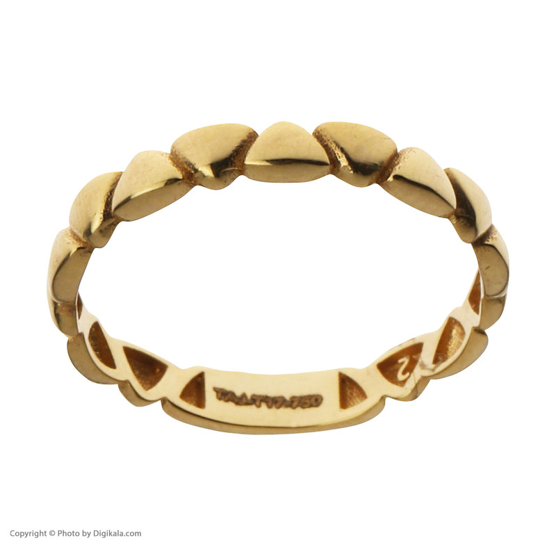 انگشتر طلا 18 عیار زنانه تاج مدل 4A404