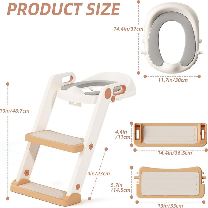 تبدیل توالت فرنگی پله دار کودک مدل 1340
