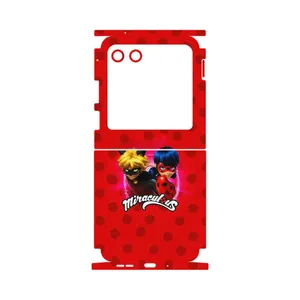 MAHOOT Ladybug and Cat Noir-FullSkin Cover Sticker for Motorola Razr 40 Ultra