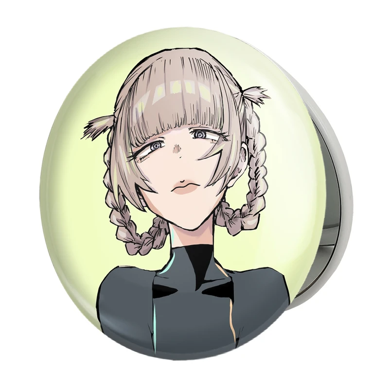 آینه جیبی خندالو طرح نازونا ناناکوسا انیمه کال آف نایت Call of the Night مدل تاشو کد 17831 