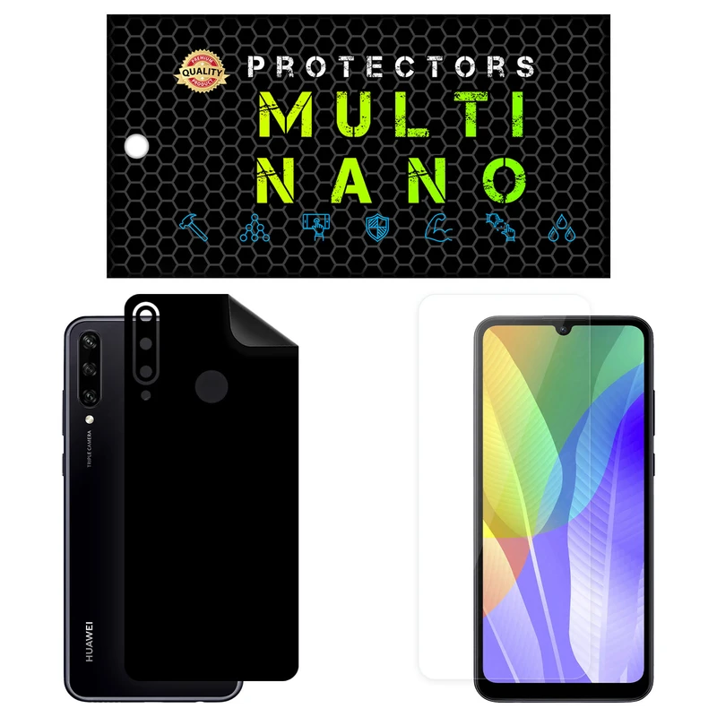 محافظ صفحه نمایش مولتی نانو مدل X-SFM مناسب برای گوشی موبایل هوآوی Y6P به همراه برچسب پوششی