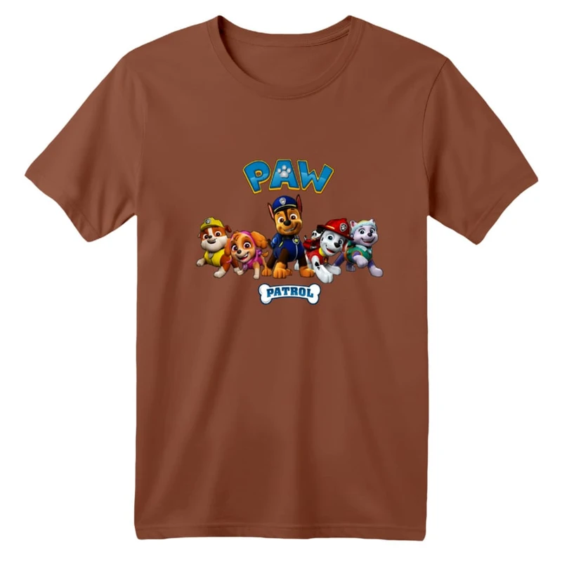 تی شرت آستین کوتاه بچگانه مدل سگ نگهبان کد ۷