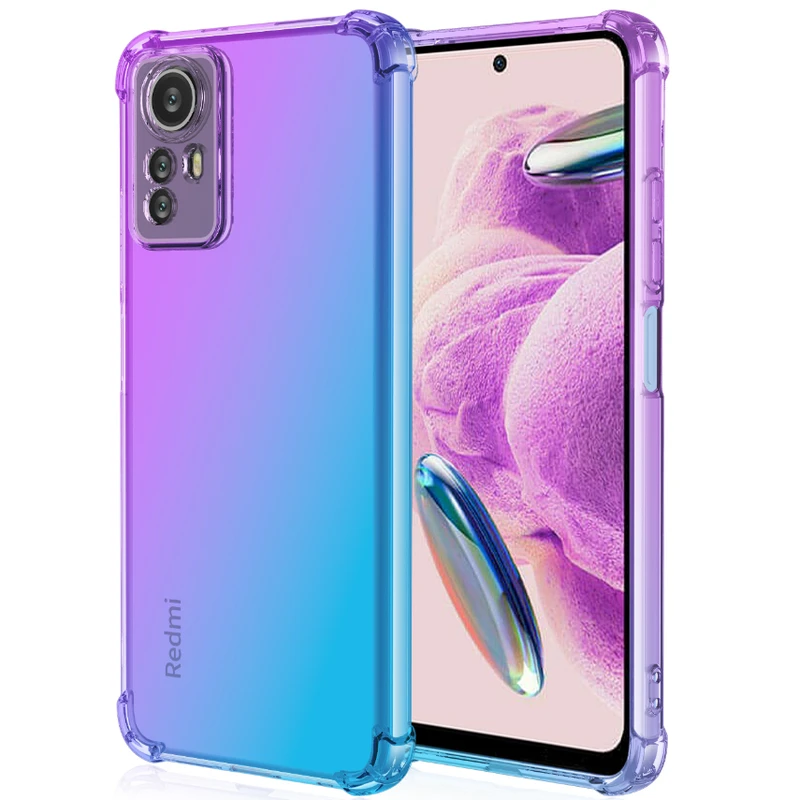 کاور طرح ژله ای کپسول دار مناسب برای گوشی موبایل شیائومی Redmi Note 12S