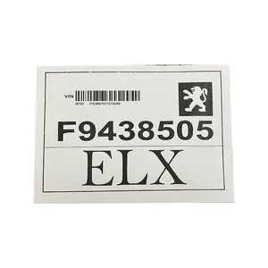 برچسب شیشه خودرو آراکس یدک مدل Ay-2595 طرح ELX