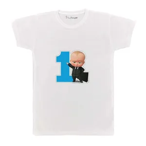تی شرت بچگانه پرمانه طرح بچه رئیس کد pmt.4179