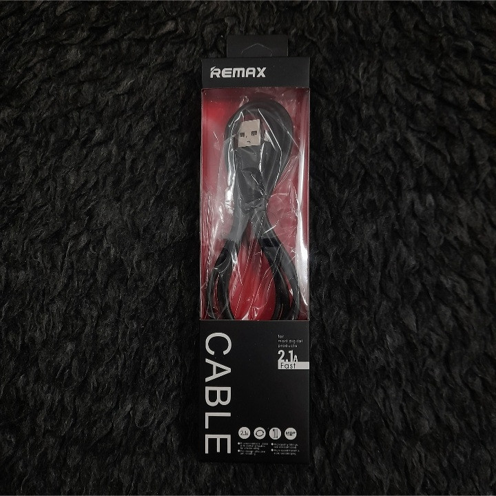 کابل شارژ USB به microUSB ریمکس مدل RMU_110 طول 1 متر