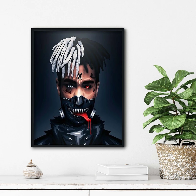 تابلو آتریسا طرح تنتاسیون xxxtentasion مدل ATt001