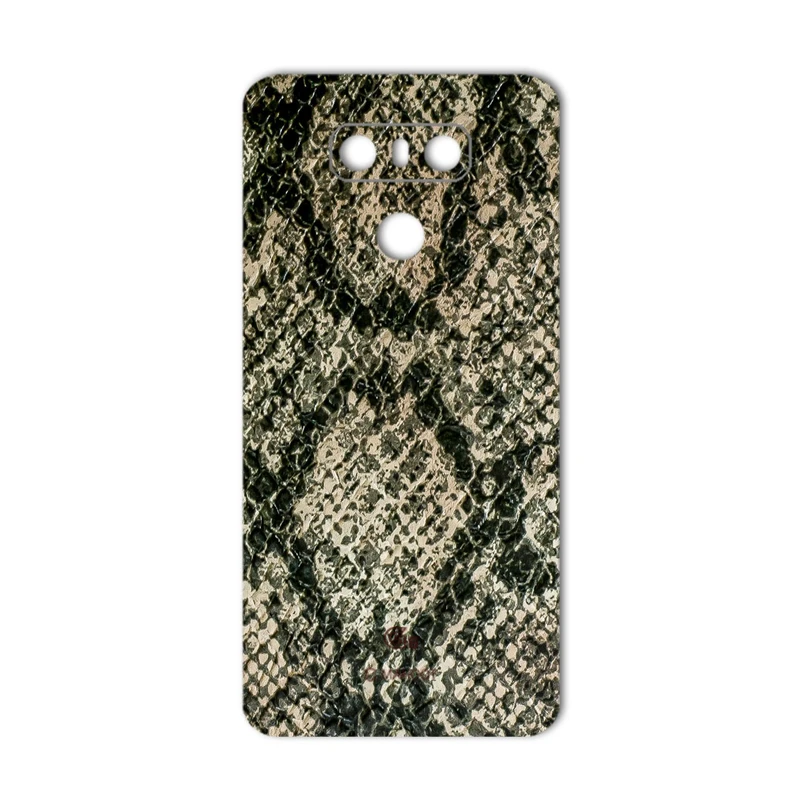 برچسب تزئینی ماهوت مدلJungle-python Texture مناسب برای گوشی  LG G6