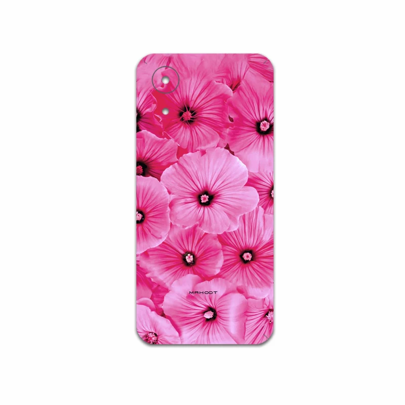 برچسب پوششی ماهوت مدل Pink-Flower مناسب برای گوشی موبایل سامسونگ Galaxy A03 Core