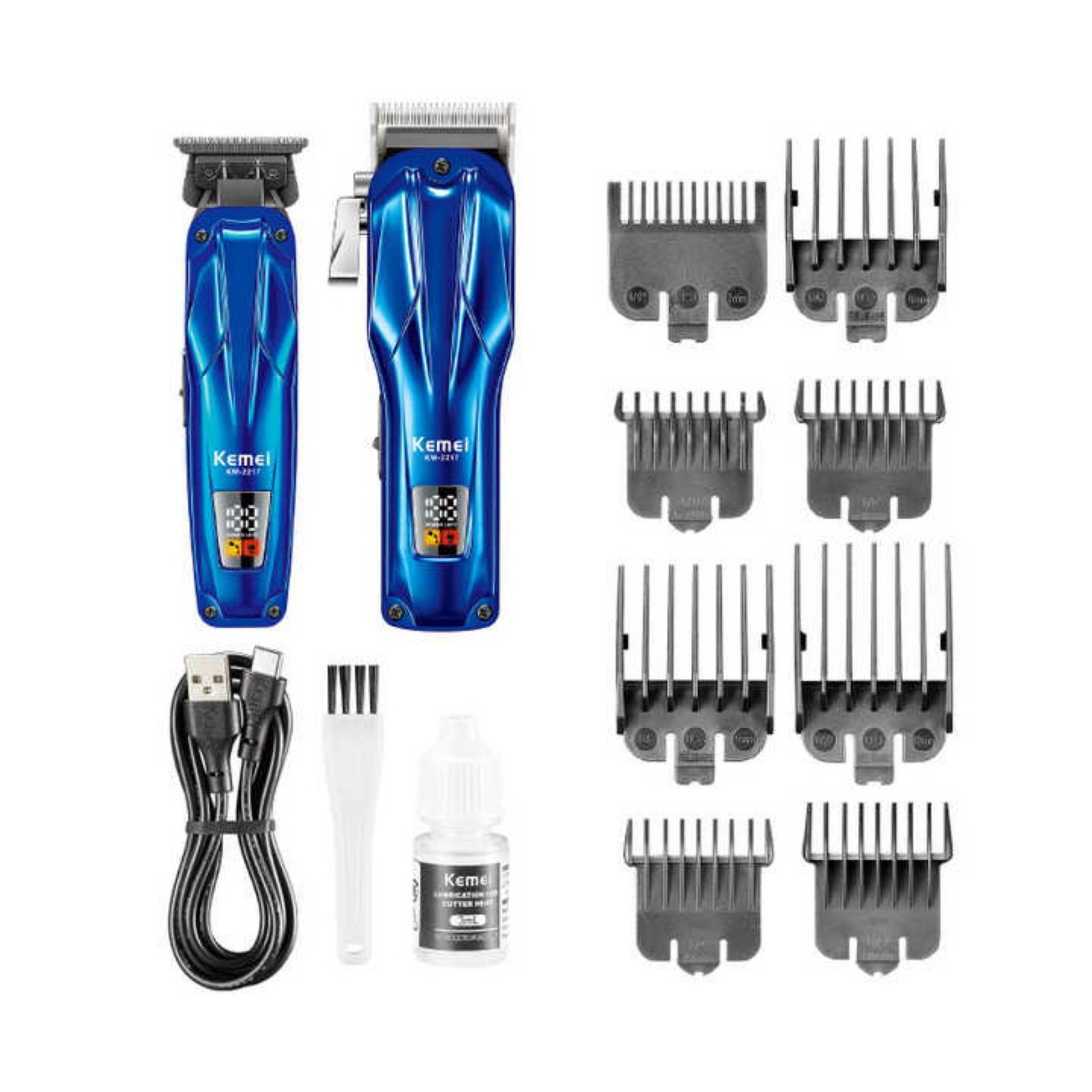 ماشین اصلاح موی سر و صورت کیمی مدل KM-2217 بسته 2 عددی -  - 5