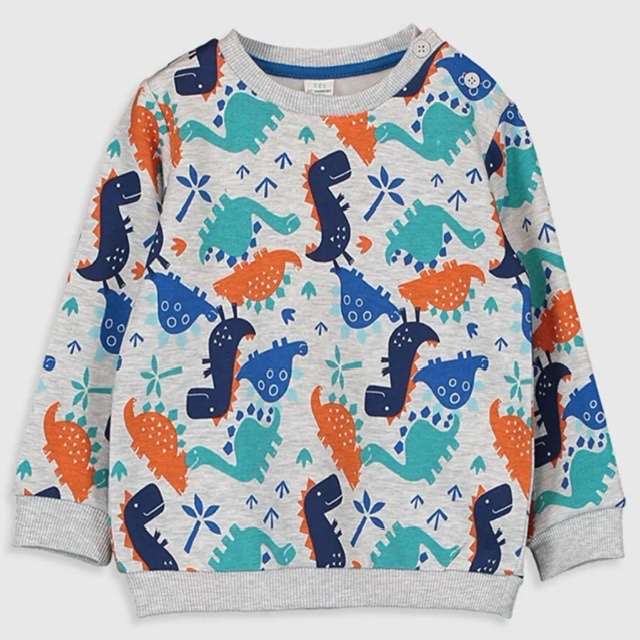 سويشرت پسرانه ال سی وایکیکی مدل يقه گرد