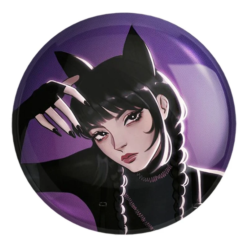 پیکسل خندالو طرح سریال ونزدی Wednesday کد 25239 مدل بزرگ