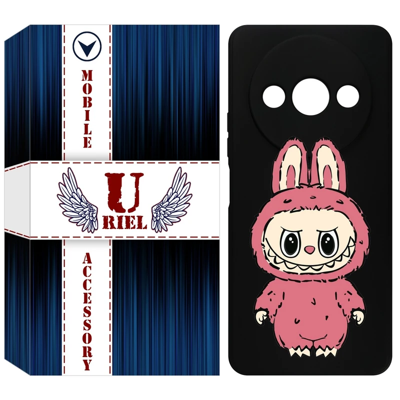 کاور یوریل قاب مدل KSH کد 149 طرح عروسک لبوبو مناسب برای گوشی موبایل شیائومی Redmi A3 / A3x