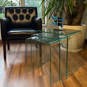میز عسلی مدل کلاسیک مجموعه سه عددی