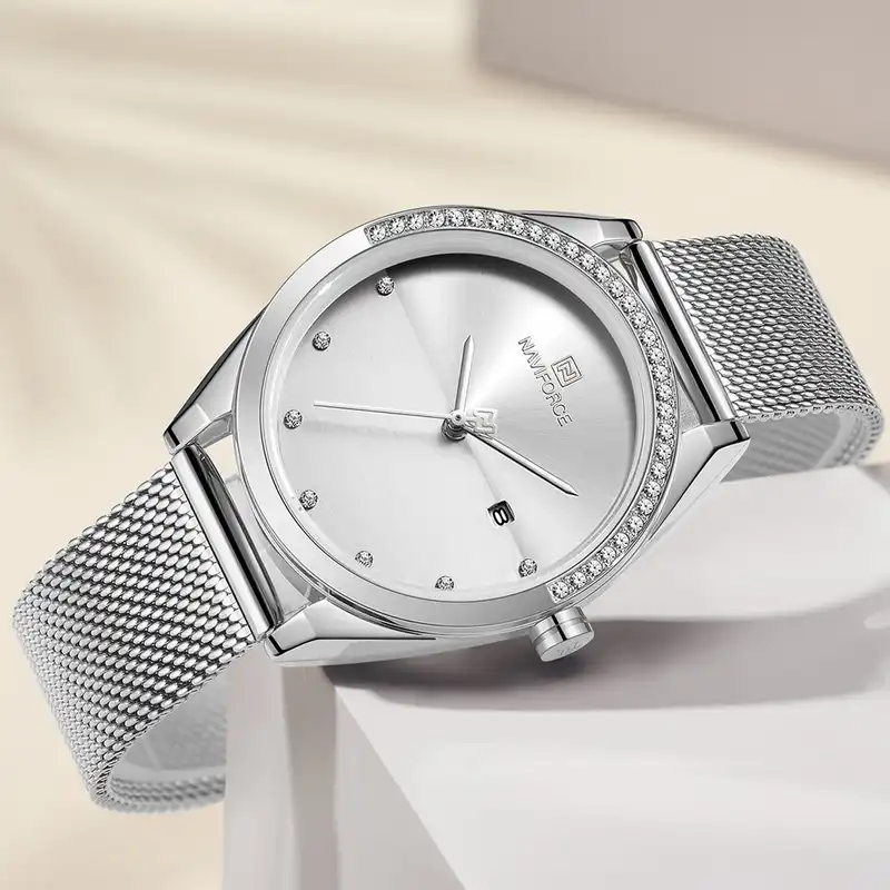 ساعت مچی عقربه ای زنانه نیوی فورس مدل NF5015L - NO