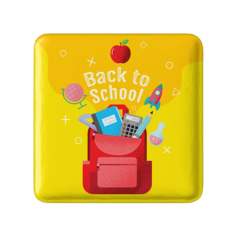 پیکسل خندالو طرح بازگشت به مدرسه مدل مربعی کد 30040