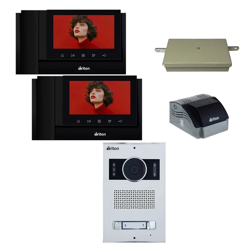 دربازکن تصویری برایتون مدل BAM-7030-TI-B دو واحدی