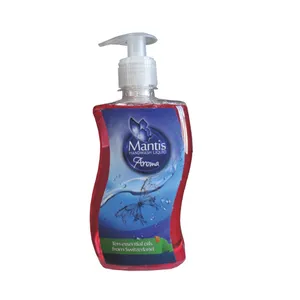 مایع دستشویی مانتیس طرح S مدل Flower حجم 500 میلی لیتر