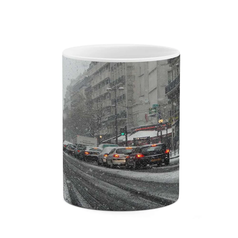 ماگ کاکتی مدل منظره برفی کد mgh14981