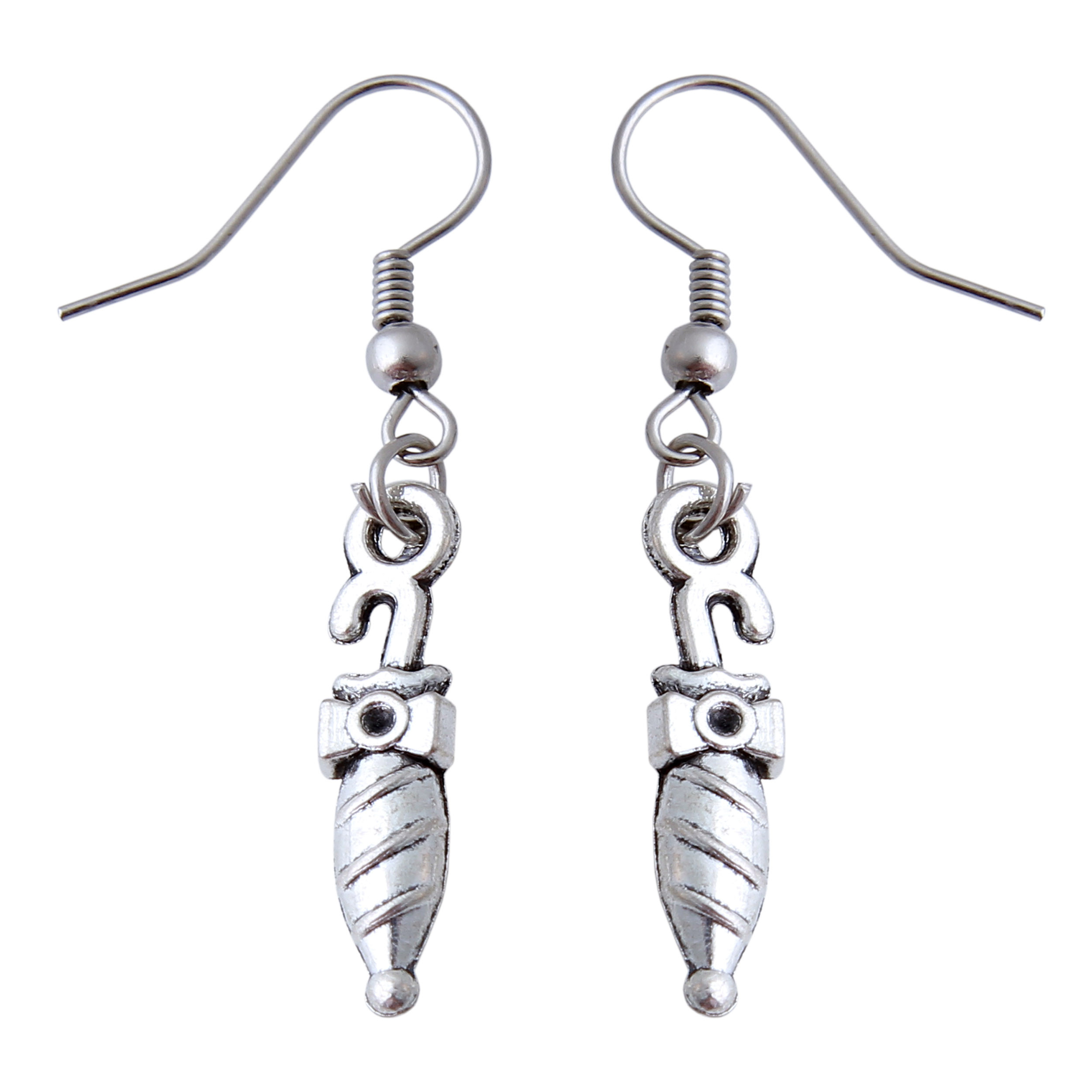 گوشواره دخترانه مدل فلزی فانتزی کد GZN_078 گوشواره دخترانه مدل فلزی فانتزی کد GZN_078