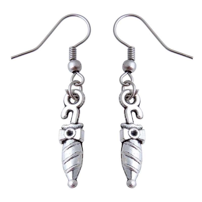 گوشواره دخترانه مدل فلزی فانتزی کد GZN_078 گوشواره دخترانه مدل فلزی فانتزی کد GZN_078