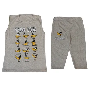 ست تاپ و شلوارک دخترانه مدل os1