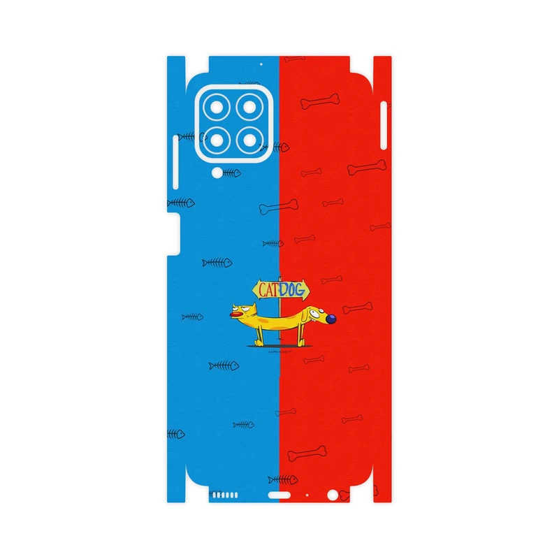 برچسب پوششی ماهوت مدل CatDog-FullSkin مناسب برای گوشی موبایل سامسونگ Galaxy M33