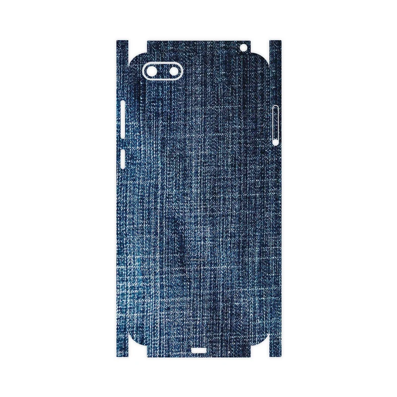 برچسب پوششی ماهوت مدل Fabric Texture 3-FullSkin مناسب برای گوشی موبایل هوآوی Y5 Prime 2018