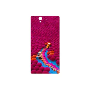 MAHOOT Vietnam Incense Wood Farms Cover Sticker for Sony Xperia X