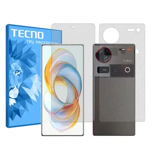 Tecno Resistant model Matte screen protector suitable for ZTE nubia Z70 Ultra mobile phone along with the back of the phone