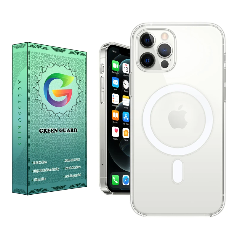 کاور گرین گارد مدل CR_Magsafe کد Clear 908 مناسب برای گوشی موبایل اپل Iphone 12 Pro Max
