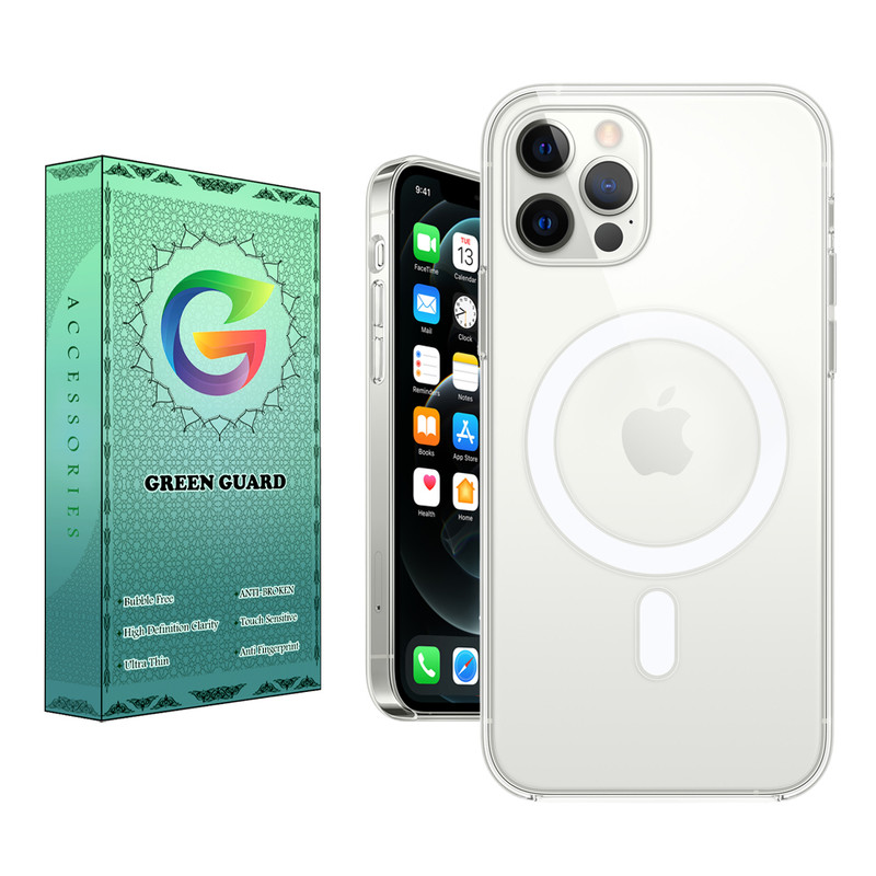 کاور گرین گارد مدل CR_Magsafe کد Clear 908 مناسب برای گوشی موبایل اپل Iphone 12 Pro Max
