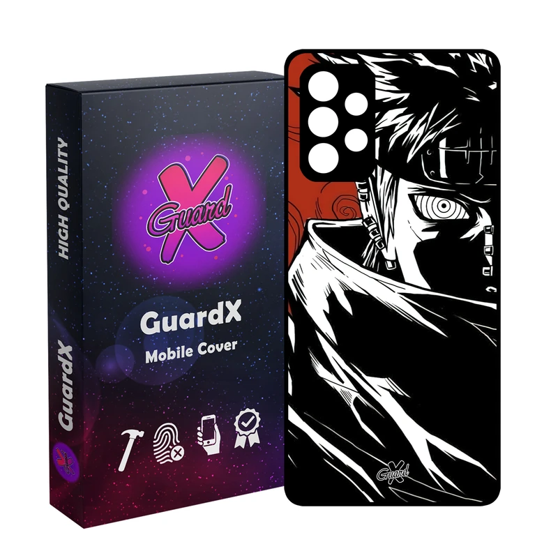 کاور گارد ایکس طرح Pain Anime مدل Glass10551 مناسب برای گوشی موبایل سامسونگ Galaxy A52/A52S