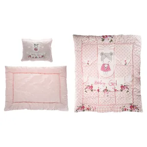 سرویس 3 تکه خواب کودک لامارتین مدل Pretty Girl