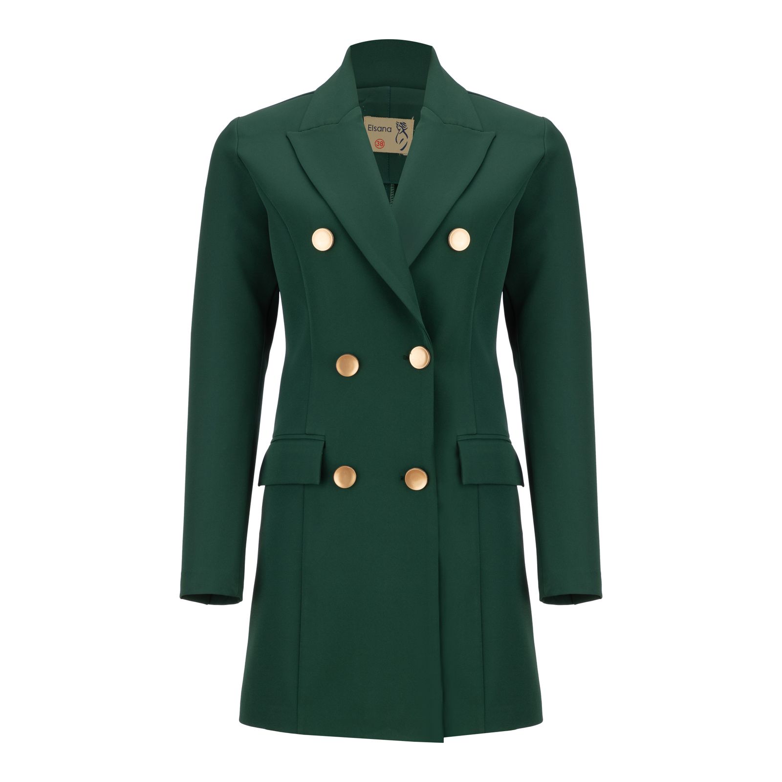 مانتو کتی زنانه السانا مدل شانار کد 134821 - - 3