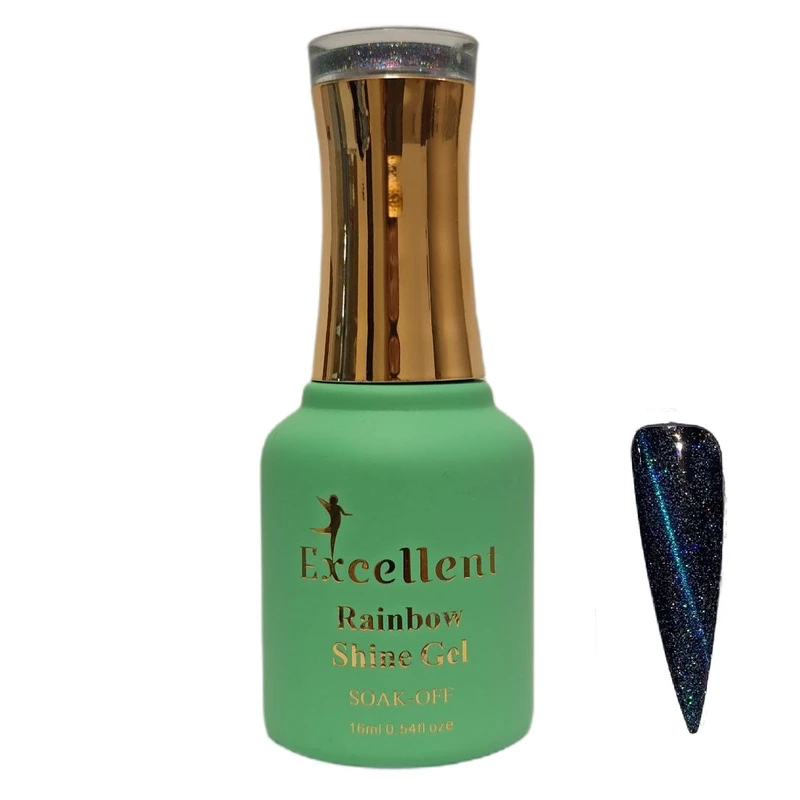 لاک ژل ناخن اکسلنت مدل رینبو شماره K08