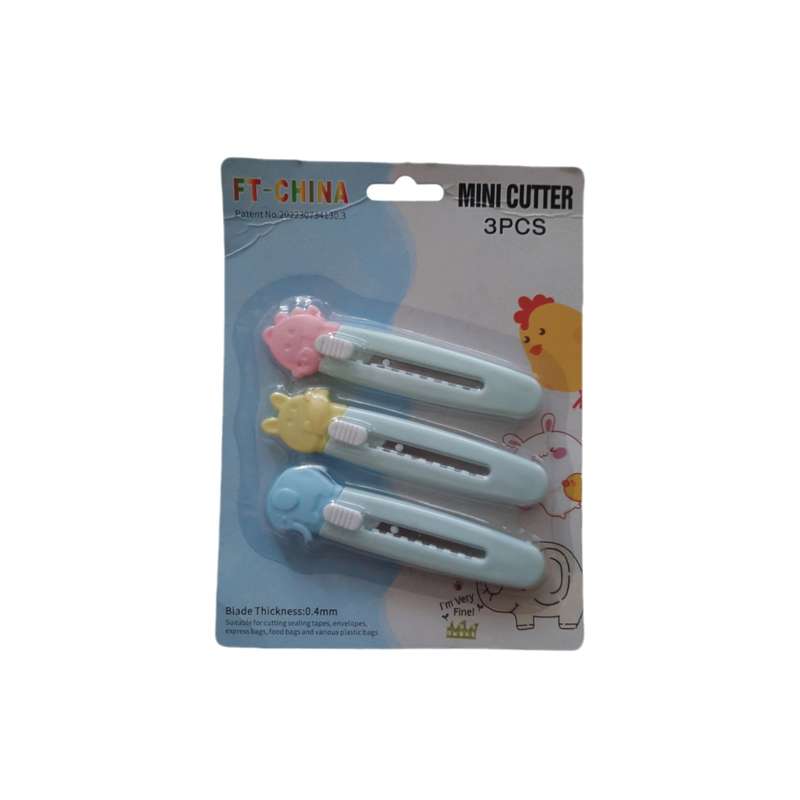 کاتر مدل خرگوش و جوجه و فیل بسته 3عددی