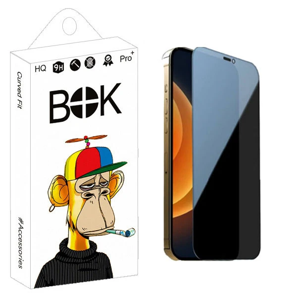 محافظ صفحه نمایش بوک مدل new مناسب برای گوشی موبایل اپل IPHONE 12/12PRO