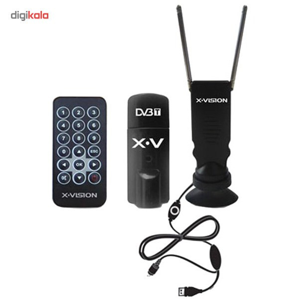 گیرنده دیجیتال USB ایکس ویژن مدل PCDVB-3100