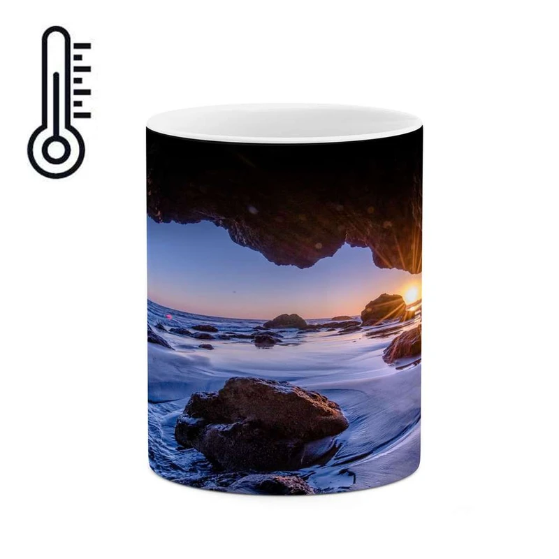 ماگ حرارتی کاکتی مدل منظره کد mgh13177