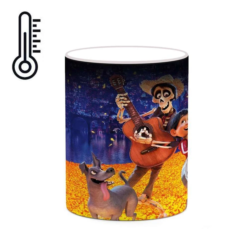 ماگ حرارتی کاکتی مدل کارتون Coco کد mgh22403