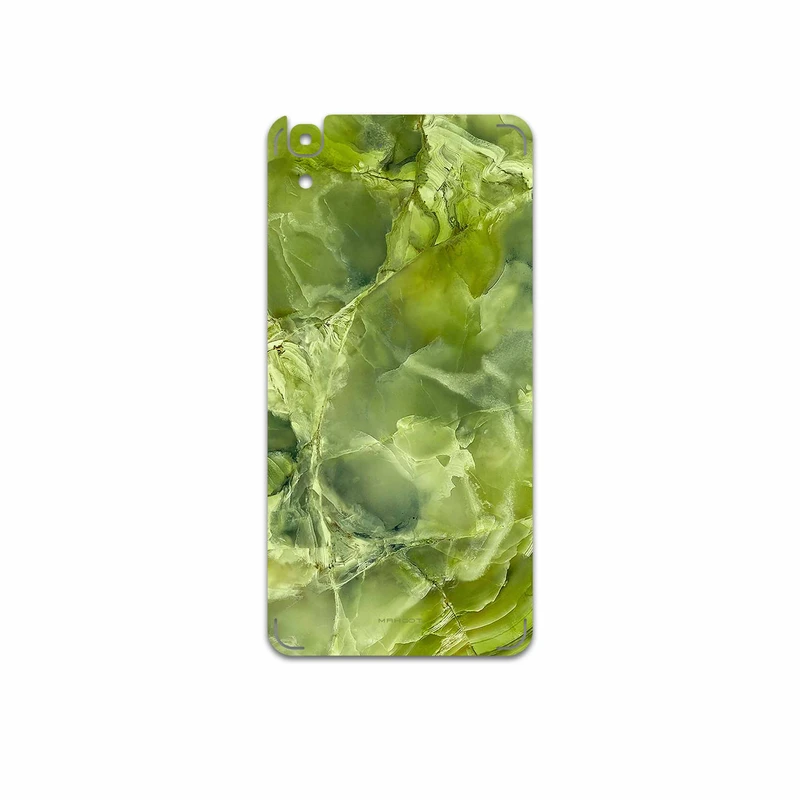 برچسب پوششی ماهوت مدل Green Crystal Marble مناسب برای گوشی موبایل هوآوی Y6 2015