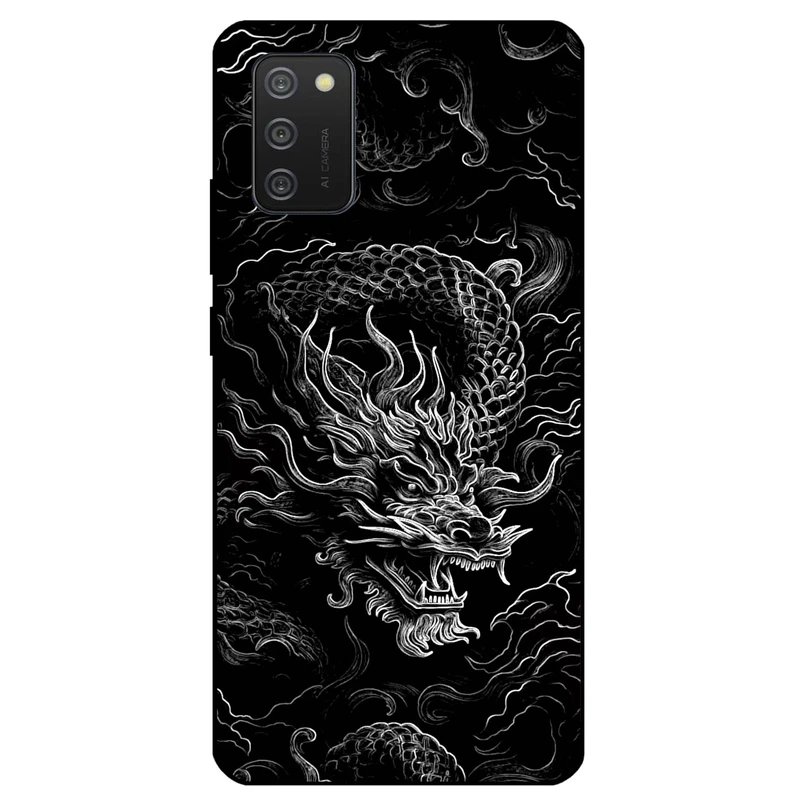 کاور مگافون طرح اژدها مدل 1897 مناسب برای گوشی موبایل سامسونگ Galaxy A02S         