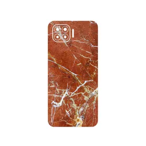 MAHOOT Red Marble Cover Sticker for Oppo A93