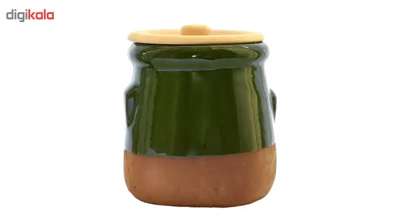 ظرف دیزی سفالی مدل ساده سایز کوچک