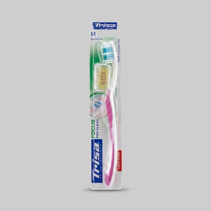 مسواک تریزا مدل Focus Pro Clean با برس متوسط