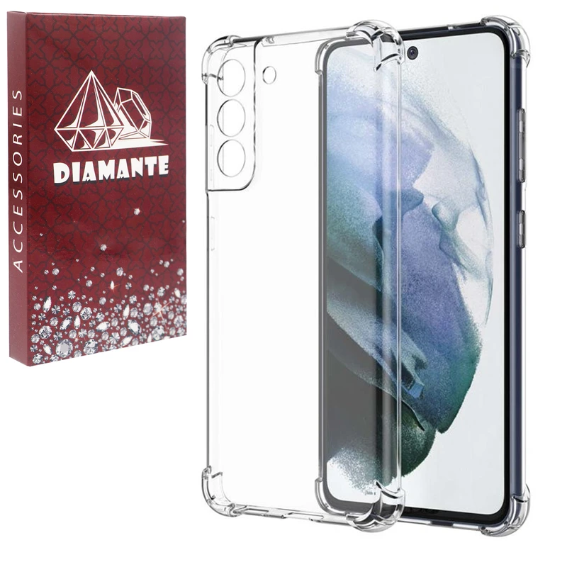 کاور دیامانته مدل بی رنگ مناسب برای گوشی موبایل سامسونگ Galaxy S21 FE