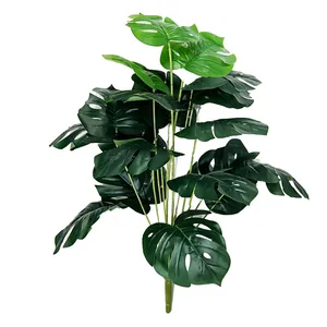 گل مصنوعی مدل بوته برگ انجیری 18 برگ 18barg